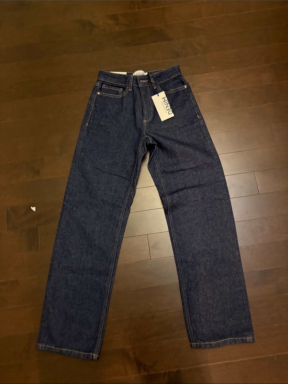 Dynamite Straight Jeans in Dark Indigo